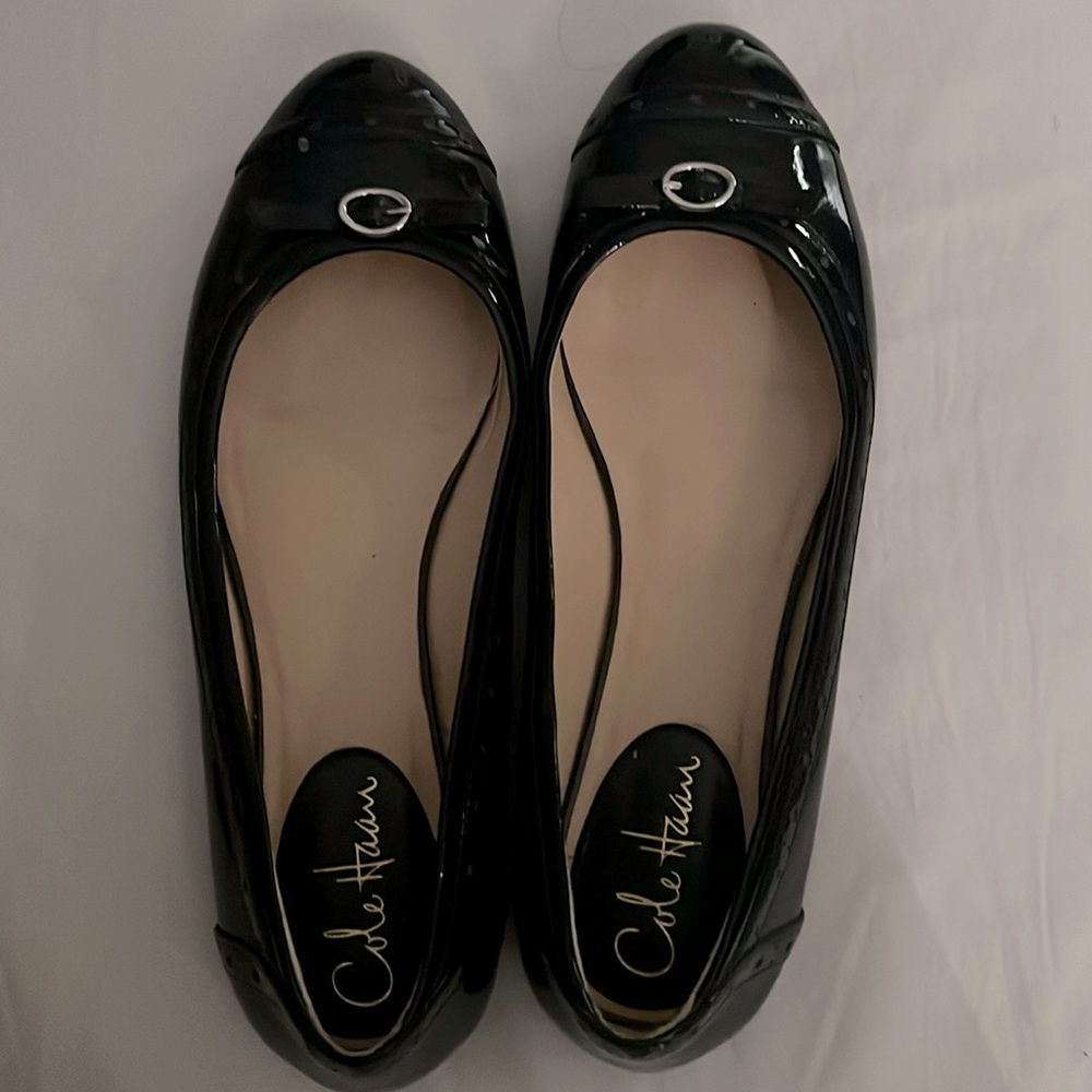 Cole Haan Black Patent Leather Shoes